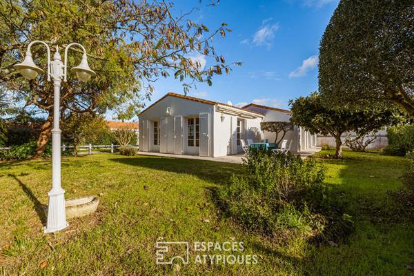 Villa de plain-pied, douce et accueillante