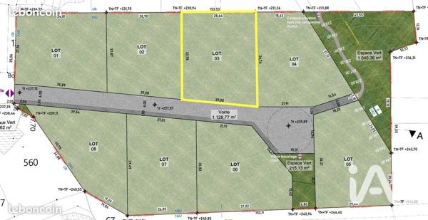 Terrain à vendre 1 012 m² Hayange
