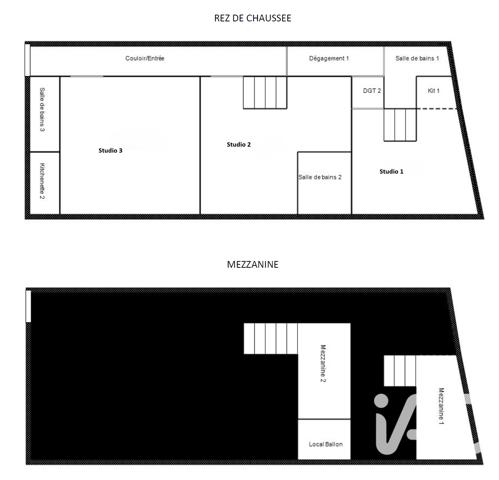 Immeuble à vendre 135,32 m² Laon