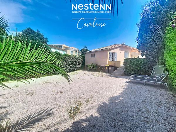 Au calme à proximité des plages et commerces, maison de plain-pied 3 chambres sur un terrain d'environ 500 m²