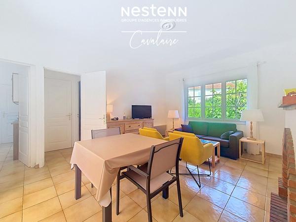Au calme à proximité des plages et commerces, maison de plain-pied 3 chambres sur un terrain d'environ 500 m²