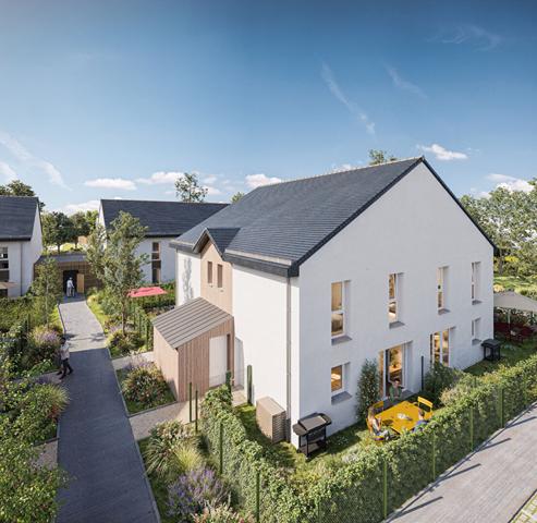 A vendre T2 avec jardin privatif en plein bourg de Pellouailles les vignes