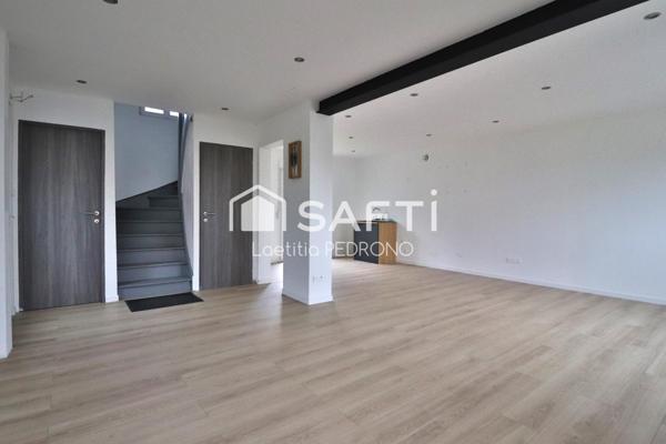 Maison avec jardin, garage au calme