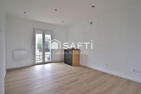 Maison avec jardin, garage au calme