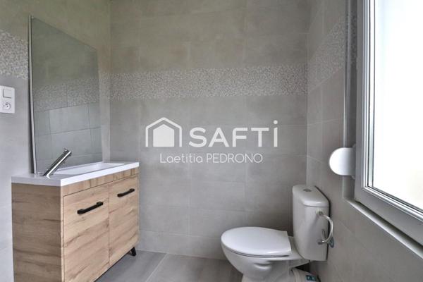 Maison avec jardin, garage au calme