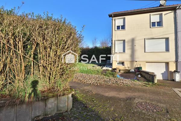 Maison avec jardin, garage au calme