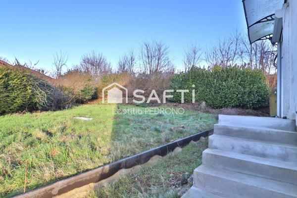Maison avec jardin, garage au calme