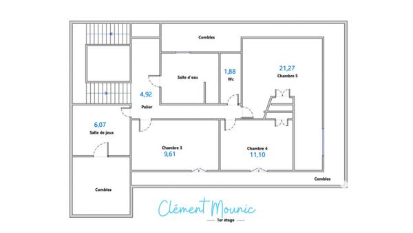 Maison à vendre 7 pièces 248 m² Bours