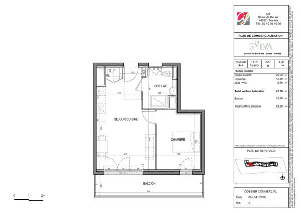 Appartement T2