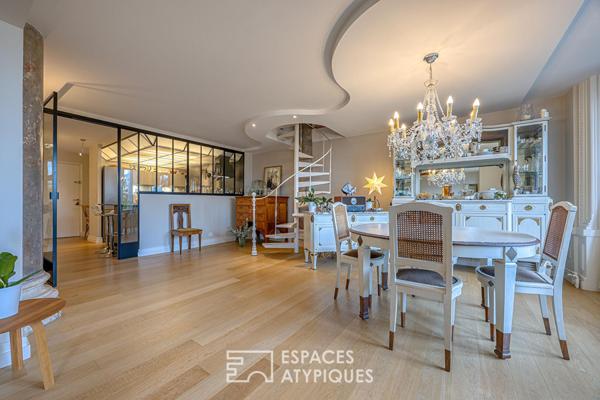 Duplex historique dans un ancien palace aixois