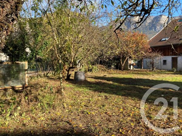 Terrain à vendre  1206 m 2   ST GERVAIS LES BAINS  - 74