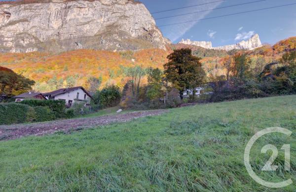 Terrain à vendre  1206 m 2   ST GERVAIS LES BAINS  - 74