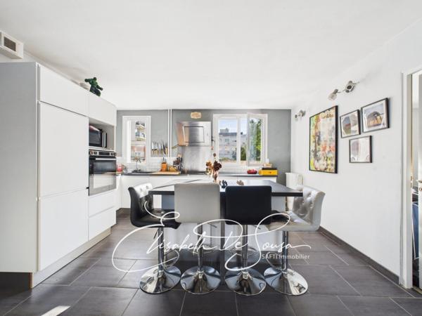 3-4 pièces traversant, lumineux, proche future Ligne 15