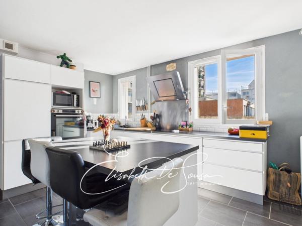 3-4 pièces traversant, lumineux, proche future Ligne 15