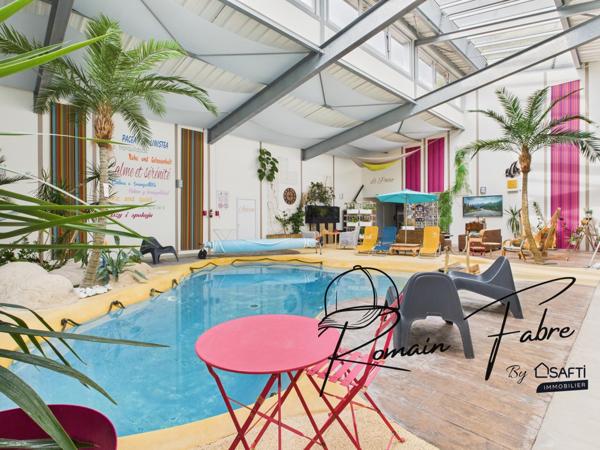 Complexe de 10 logements avec patio central et piscine « Face Mont Saint Michel »