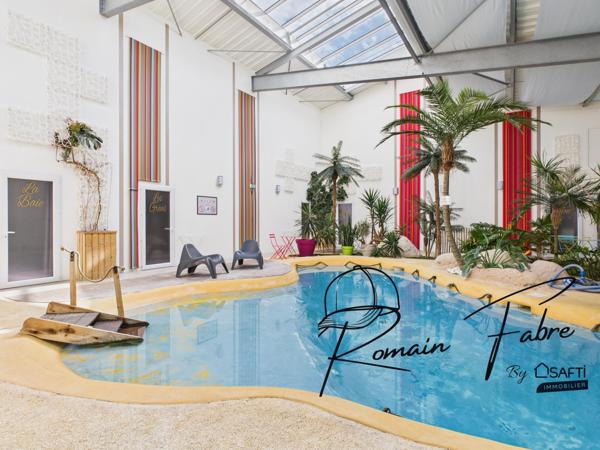 Complexe de 10 logements avec patio central et piscine « Face Mont Saint Michel »