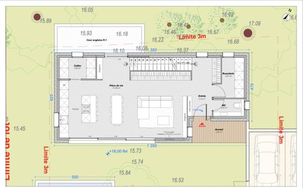 Terrain à vendre de 400 m²