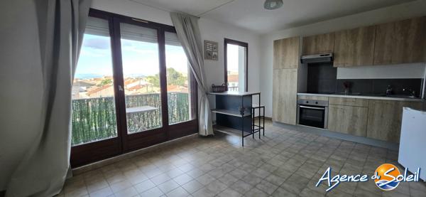 Appartement à Perpignan Très joli T1 de 27m2 dans résidence sécurisée avec ascenseur, cave, parking et local vélo