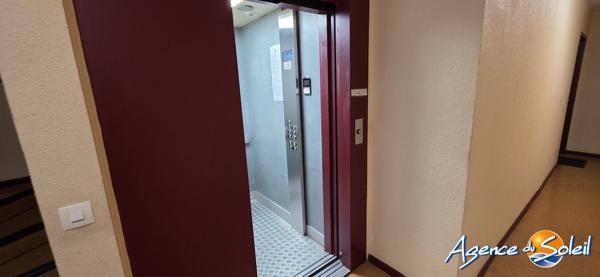 Appartement à Perpignan Très joli T1 de 27m2 dans résidence sécurisée avec ascenseur, cave, parking et local vélo