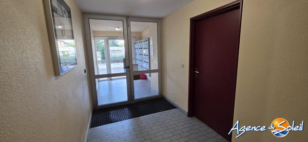 Appartement à Perpignan Très joli T1 de 27m2 dans résidence sécurisée avec ascenseur, cave, parking et local vélo