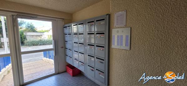 Appartement à Perpignan Très joli T1 de 27m2 dans résidence sécurisée avec ascenseur, cave, parking et local vélo
