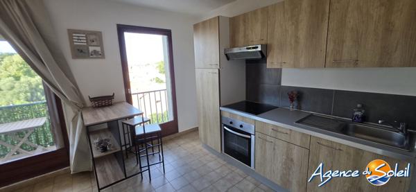 Appartement à Perpignan Très joli T1 de 27m2 dans résidence sécurisée avec ascenseur, cave, parking et local vélo