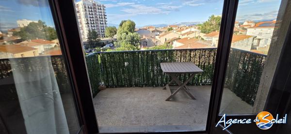 Appartement à Perpignan Très joli T1 de 27m2 dans résidence sécurisée avec ascenseur, cave, parking et local vélo