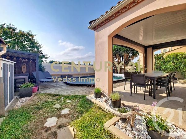 Maison à vendre  7 pièces - 121 m 2   GIGEAN  - 34