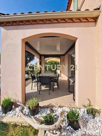 Maison à vendre  7 pièces - 121 m 2   GIGEAN  - 34