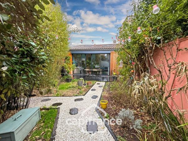 Aux Portes de BORDEAUX / TALENCE (33) Quartier Caudérès, Maison rénovée par Architecte avec jardin