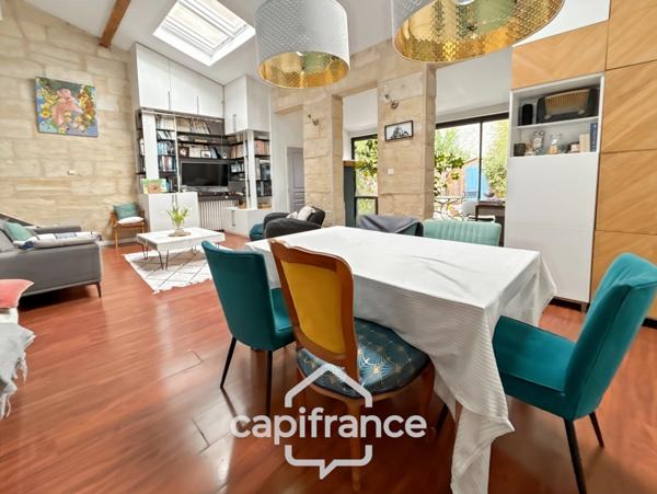 Aux Portes de BORDEAUX / TALENCE (33) Quartier Caudérès, Maison rénovée par Architecte avec jardin