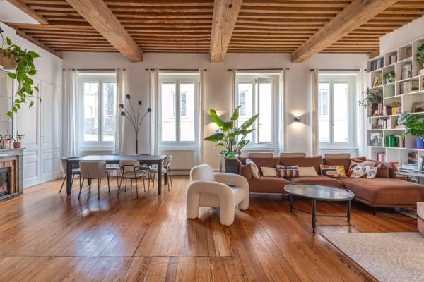 LYON 1 - Jardin des Plantes - Appartement de 121 m² - 3 chambres