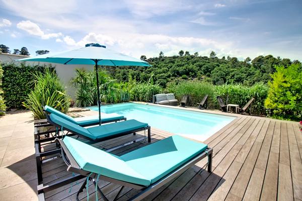 A VENDRE EN EXCLUSIVITÉ A VENDRE À VIDAUBAN - VILLA CONTEMPORAINE AVEC VUE PANORAMIQUE, PISCINE ET PRESTATIONS  DE QUALITÉ !