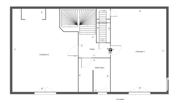 Maison à vendre 3 pièces 55 m² Laroque-d'Olmes