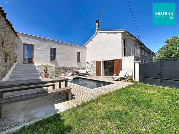 Maison 100m²  avec piscine - Saint Just Saint Rambert - 3 chambres