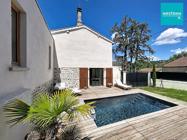 Maison 100m²  avec piscine - Saint Just Saint Rambert - 3 chambres