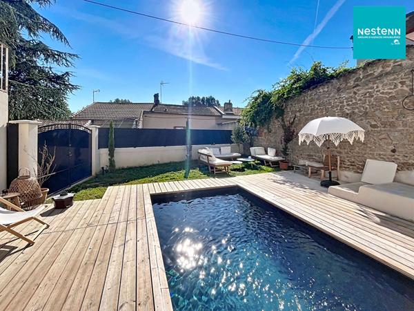 Maison 100m²  avec piscine - Saint Just Saint Rambert - 3 chambres