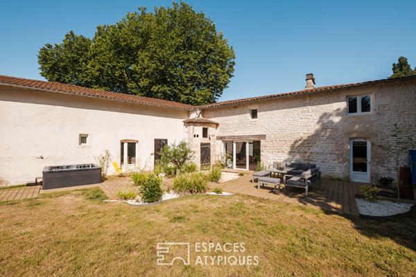 Vivre l’atypique : maison de caractère, nature et créativité