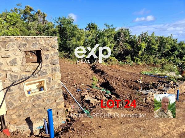 Saint-Leu / Terrains à bâtir avec vue mer