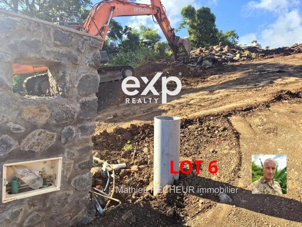 Saint-Leu / Terrains à bâtir avec vue mer