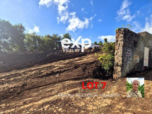 Saint-Leu / Terrains à bâtir avec vue mer