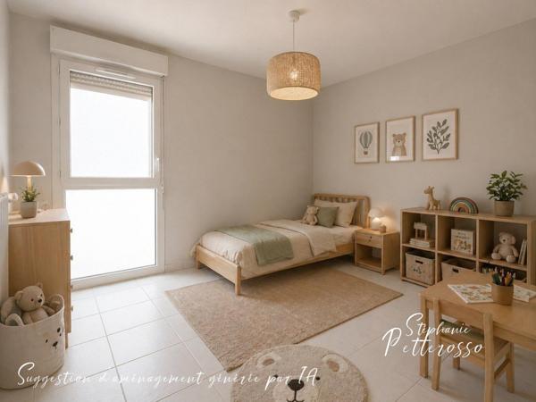 Maison sans travaux 3 chambres + garage + jardin