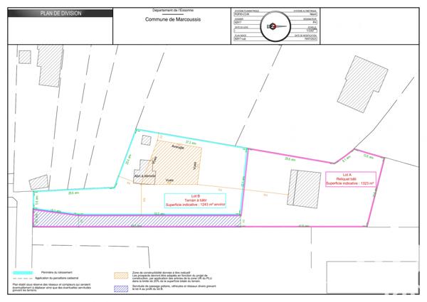 Terrain à vendre 1 243 m² Marcoussis