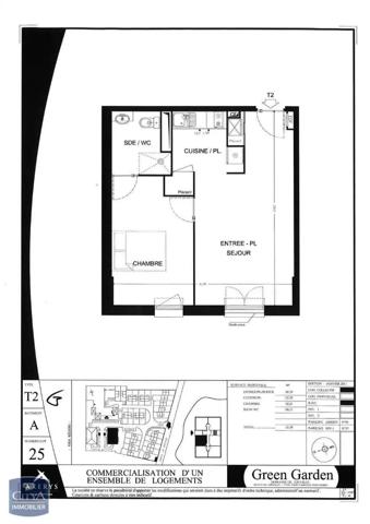 Appartement à louer 2 pièces 41.93m² Saint-Fargeau-Ponthierry (77310)