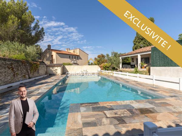 Pélissanne (13330) Maison de plain-pied récente avec piscine en viager occupé