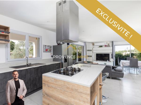 Pélissanne (13330) Maison de plain-pied récente avec piscine en viager occupé