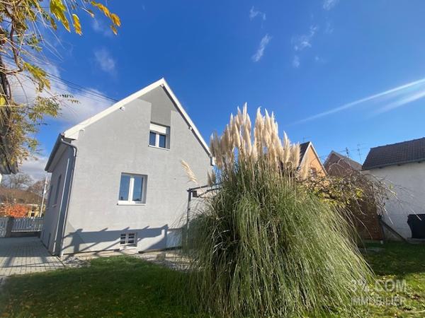 3%.COM Jolie maison avec jardin -dépendance sur 7,41 ares Mertzwiller (67580)