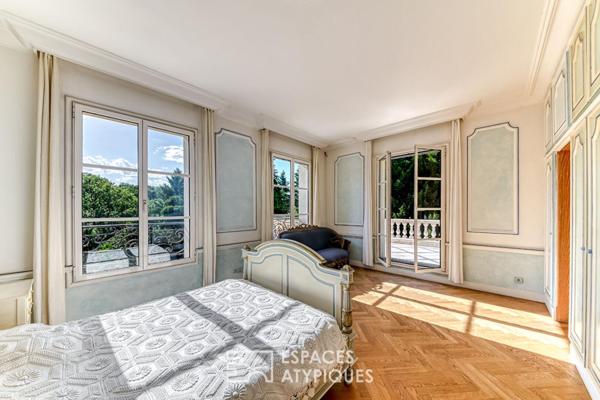 Demeure de prestige au sein d’un parc privé avec piscine et étang