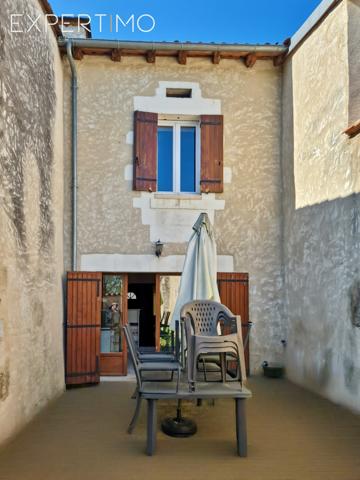 Tocane-Saint-Apre (24350) Maison à vendre de 94 m² , trois chambres, cour extérieur secteur Tocane