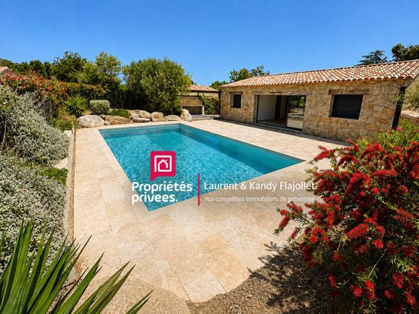 Maison en pierre sèche "Bergerie T3 " avec piscine - A 10 minutes de Porto Vecchio 20137 - CORSE DU SUD - FRANCE